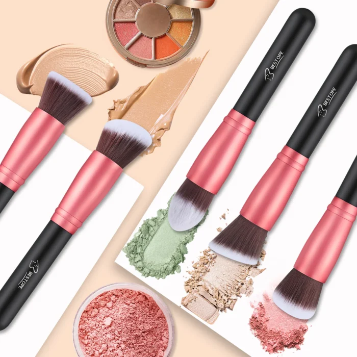 BESTOPE PRO Makeup Brushes Makeup Brush Set - 16 Pcs Premium Synthetic Foundation Concealers Eye Shadows Make Up Brushes set,Eye - Image 3