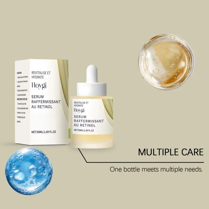 Hoygi Retinol Face Serum Gentle Moisturizing Relief Dryness Enhance Skin Elasticity Reduce Discomfort Daily Skin Care Serum - Image 3