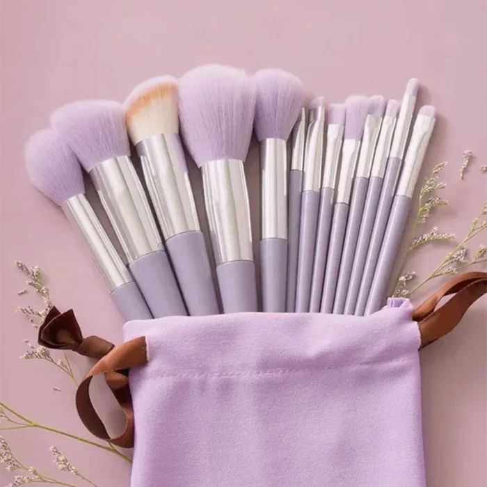Makeup Brush Set Soft Fluffy Makeup Brushes Set for Cosmetics Foundation Blush Powder Eyeshadow Kabuki Blending Makeup Brush - Image 1
