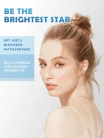 840 Hydrocolloid Star-Shaped Acne Patches/280 Patches | Absorbs pus and oil, cleanses and repairs acne-prone skin | Invisible wa - Image 6