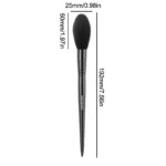 Professional Goat Hair Face Makeup Brush Set - Long Handle Highlighter Blush Concealer Beauty Tools for Makeup Artists - Image 6