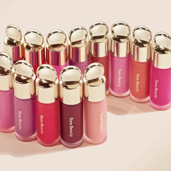 RARE Beauty Liquid Blush Lipstick Grateful Eyes Cheek Blusher Waterproof Mositure Face Contour Shadow LipGloss Plump Makeup - Image 5