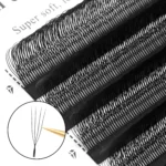 XIUSUZAKI U-Shaped YY 3D 4D 5D W Eyelash Extensions New Style U/W Lashes Extension Mink Premade Volume Fans False Eyelashes - Image 4