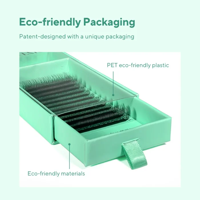 DIYDAY U-shaped 3D 4D 5D Eyelash Extension New Style U Shape W Bloom Lashes Premade Fans Lightweight Fluffy Mink Faux Eyelashes - Image 6