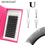 XIUSUZAKI U-Shaped YY 3D 4D 5D W Eyelash Extensions New Style U/W Lashes Extension Mink Premade Volume Fans False Eyelashes - Image 2