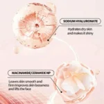 Niacinamide Overnight Wrapping Peel Off Facial Mask, Collagen Night Wrapping Mask for Elasticity, Hydrating & Glowing Skin 75ml - Image 4