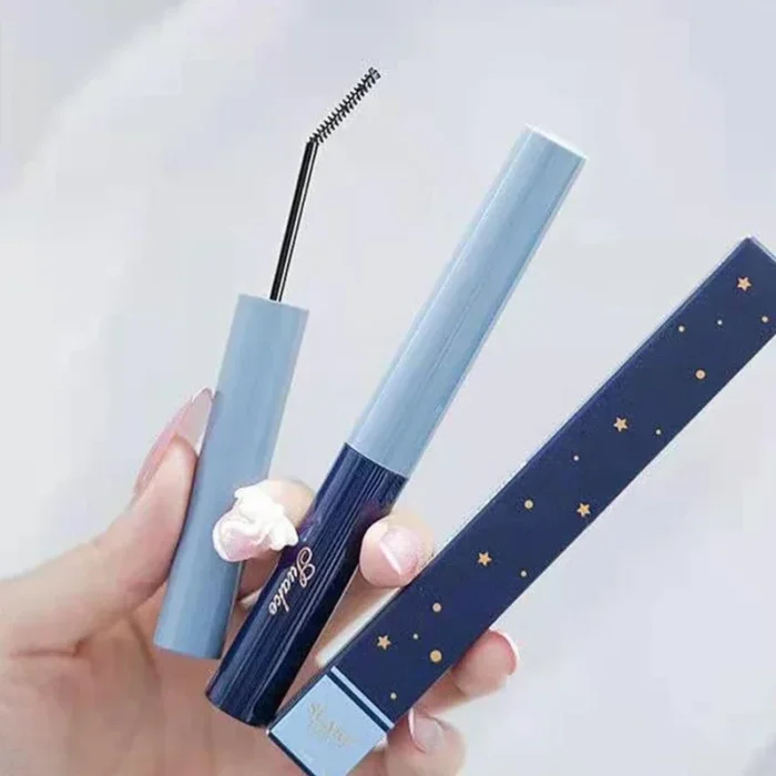 Silk Fiber Matte Mascara Makeup Ultra-Fine Brush Lengthening Eyelashes Extension Fast Dry Brown Black Curling Mascara Comestics - Image 4