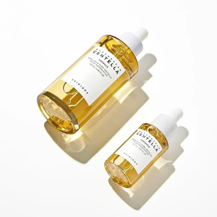 5PCS Centella Asiatica Travel Kit Set For Skincare Toner Essence Cream Soothing Sensitive Skin Facial Care Portable Mini Size - Image 4