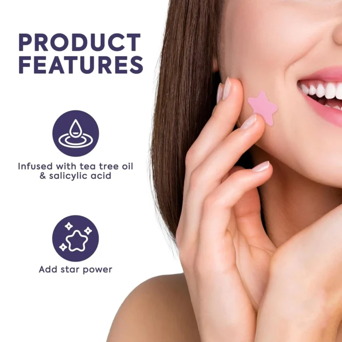 112pcs Acne Care Invisible Patches | Hydrocolloid Absorption & Concealing | Soothe & Repair | Daily Pimple Solution - Image 2