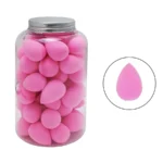 50pcs Mini Beauty Sponge Egg Water Drop Small Makeup Egg powder puff Dry Wet Combined Cosmetic Tools With Storage Box - Image 5