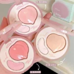 Little Ondine Cosmetics Double Effec Combination High Gloss Powder Blusher Plate Facial Repair Multi-purpose Brighten Makeup - Image 2