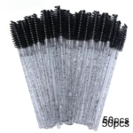 100pcs Disposable Eyelash Brushes Spoolies Micro Lash Mascara Wands Combs Wholesale for Eyelash Extension Makeup Cosmetic Tools - Image 4
