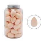 50pcs Mini Beauty Sponge Egg Water Drop Small Makeup Egg powder puff Dry Wet Combined Cosmetic Tools With Storage Box - Image 6