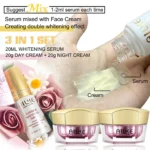 AILKE Lightening Cream, Antioxidant, Glowing, Reduce Spots, For Black, Dark Skin, Whitening Face Care Set for All Skin Types - Image 5