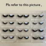 RED SIREN Mink Lashes Wholesale 5/10/50 Pairs Fluffy Real Mink Hair Natural Eyelashes Wholesale Short Wispy Mink Eyelashes Bulk - Image 3