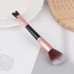 Dual-End U-Shaped Makeup Brush for Nose Contour Foundation Highlighter And Blush - Face Beauty Cosmetics Tool - Image 4