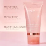 Niacinamide Overnight Wrapping Peel Off Facial Mask, Collagen Night Wrapping Mask for Elasticity, Hydrating & Glowing Skin 75ml - Image 3