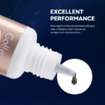 Gollee New Gray Traceless 0.5-1s Eyelash Extension Glue Hypoallergenic Eyelash adhesive Glue Professional Eyelash Glue - Image 3