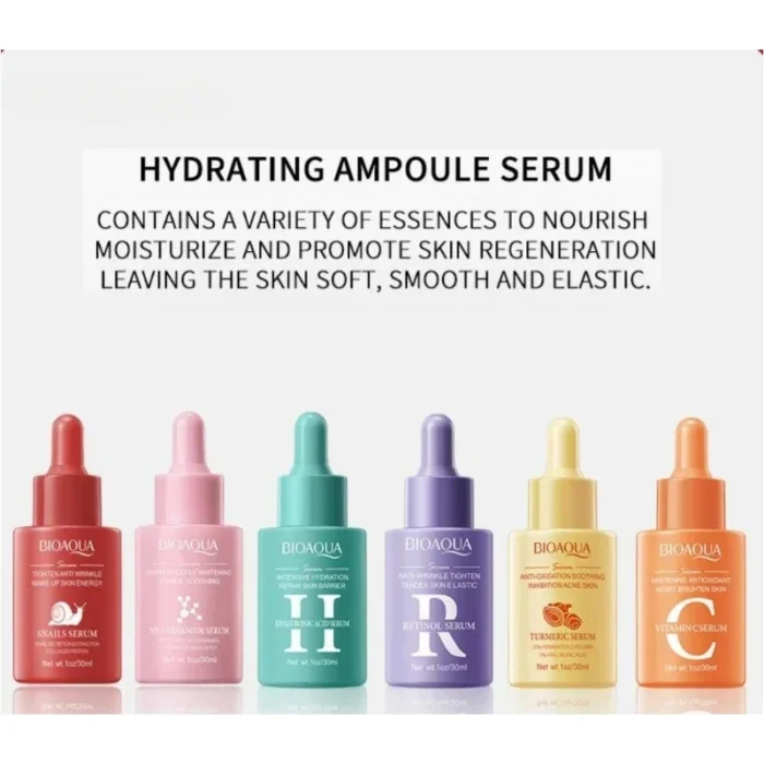 New Retinol Niacinamide Hyaluronic Acid Moisturizing Face Serum Essence Vitamin C Hydrating Shrink Pores Nourishing Skin Care - Image 1