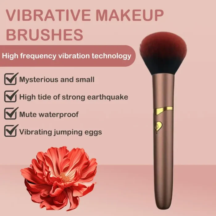 Electric Makeup Brush Foundation Make-up Mixing Brush Massage Vibrating Powder Powder Blusher Facial Makeup Brush Beauty Tools - Image 5