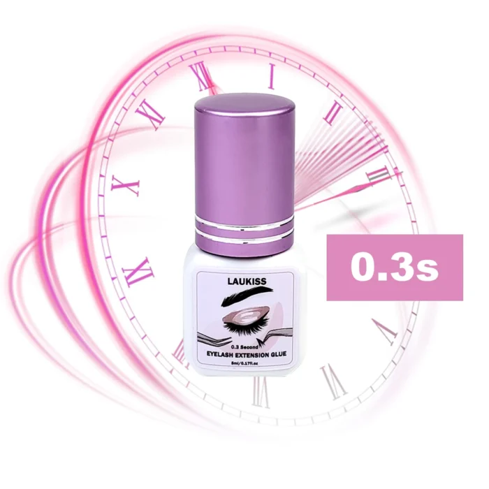 Eyelash Extension Glue Extra Strong Professional Lash Glue 5ml 1 Sec Drying time Retention 8 Weeks Adhesive for Semi-Permanent - Image 2