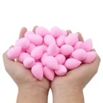 50pcs Mini Beauty Sponge Egg Water Drop Small Makeup Egg powder puff Dry Wet Combined Cosmetic Tools With Storage Box - Image 3