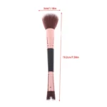 Dual-End U-Shaped Makeup Brush for Nose Contour Foundation Highlighter And Blush - Face Beauty Cosmetics Tool - Image 6