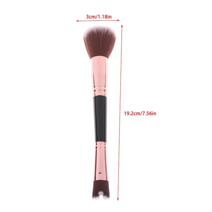Dual-End U-Shaped Makeup Brush for Nose Contour Foundation Highlighter And Blush - Face Beauty Cosmetics Tool - Image 6