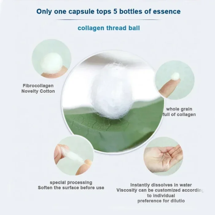 Collagen Firming Serum Anti-Wrinkle Anti-Aging Moisturizing Fade Fine Lines Lifting Brightening Repair Tighten Sagging Whitening - Image 5