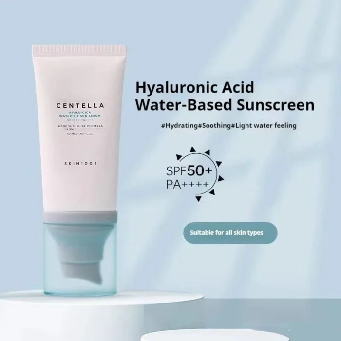 SKIN1004 Hyaluronic acid Centella asiatica water-based sunscreen moisturizing light nourishing Korean skin care products 50ML - Image 1
