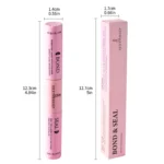 Eyelash Glue and Seal for Eyelash Clusters Strong Fixed Eyelash Glue Lasting 48H 2 in 1(5ml Black Glue + 5ml Clear Seal) - Image 5