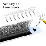 LAKANAKU 5D W Shaped Eyelashes Extension Volume Fans 6 Trays Cilios W Shape Lash Natural Soft Make-up Fans - Image 3