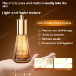 Original Anti-aging Serum Anti-wrinkle Whitening brightening Promote collagen Reduce fine line Facial skin care Essence oil - Image 3