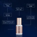 Gollee New Gray Traceless 0.5-1s Eyelash Extension Glue Hypoallergenic Eyelash adhesive Glue Professional Eyelash Glue - Image 2