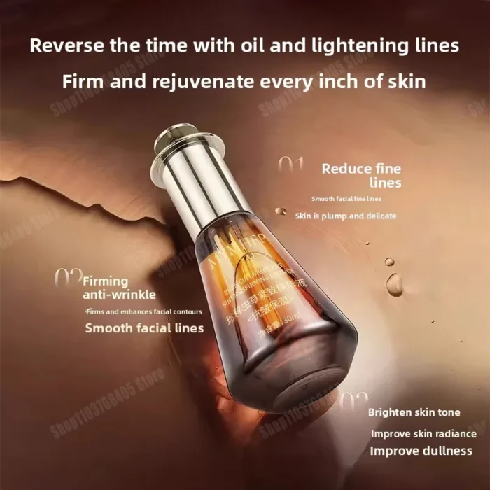Original Anti-aging Serum Anti-wrinkle Whitening brightening Promote collagen Reduce fine line Facial skin care Essence oil - Image 2