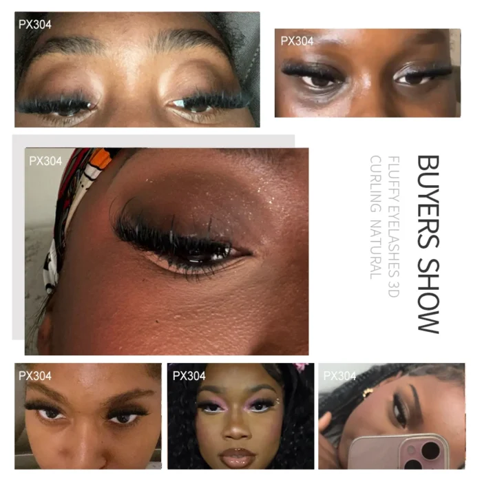 New Spike Real Mink Lashes High Quality 16mm 18mm 20mm 25mm Volume Fluffy Wispy Strip Lashes Suppliers Wholesale Mink Eyelashes - Image 2