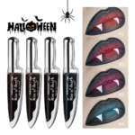 Lip Stain Kiss of Death Bloody Gothic Matte Long Lasting Waterproof Non Stick Color Darkens Over Time Vampire Makeup