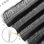 XIUSUZAKI U-Shaped YY 3D 4D 5D W Eyelash Extensions New Style U/W Lashes Extension Mink Premade Volume Fans False Eyelashes