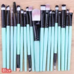 20PCS Makeup Brushes Set Professional Plastic Handle Foundation Eyeshadow Make Up Brushes - Image 5